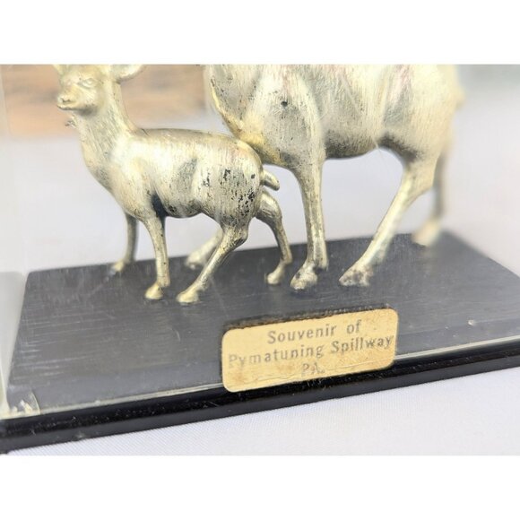 Vtg 1960s Pennsylvania Pymatuning Spillway Souvenir Small Deer Figurine Novelty - Picture 4 of 9